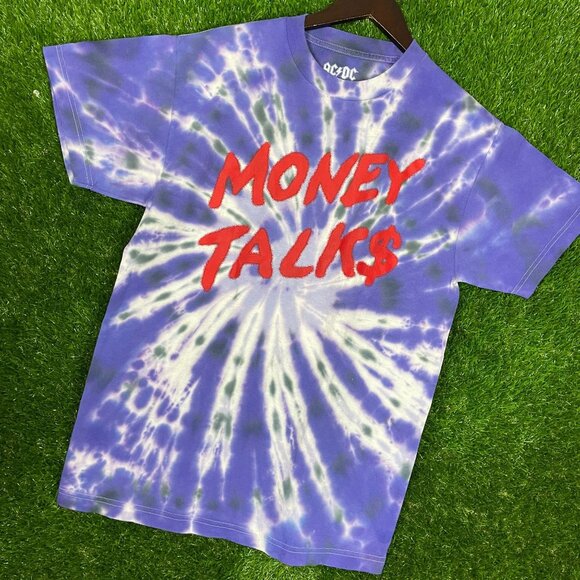 AC/DC, Money Talks, Tie-Dye Rock T-shirt size Medium - Picture 4 of 4